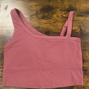 Cloud II one shoulder tank top - removal strap